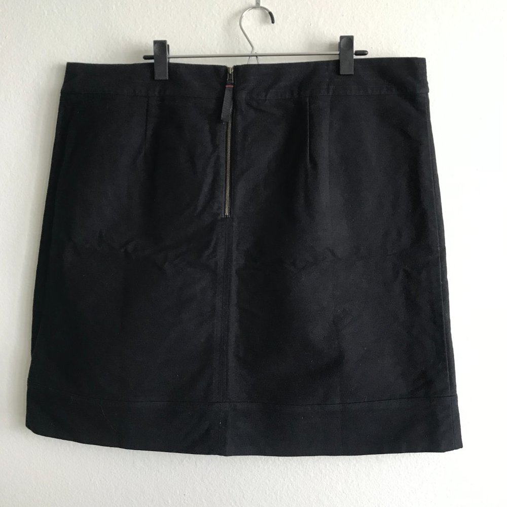 NWT Boden Black Cotton Pencil Skirt with Front Pockets Size US 18L UK 22L - Picture 4 of 9